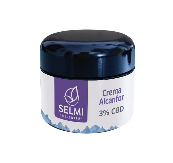 Crema Alcanfor 3% CBD, 50 g