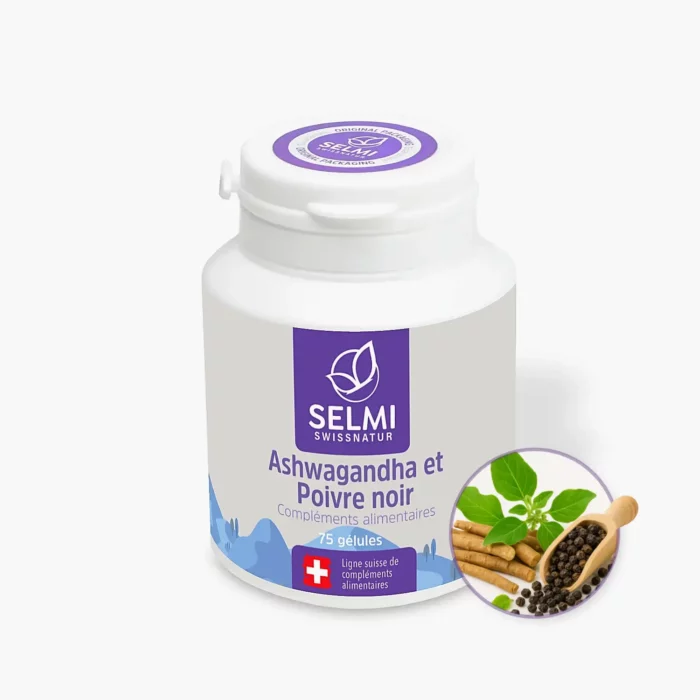Ashwagandha et Poivre Noir – 75 gélules (1027628)
