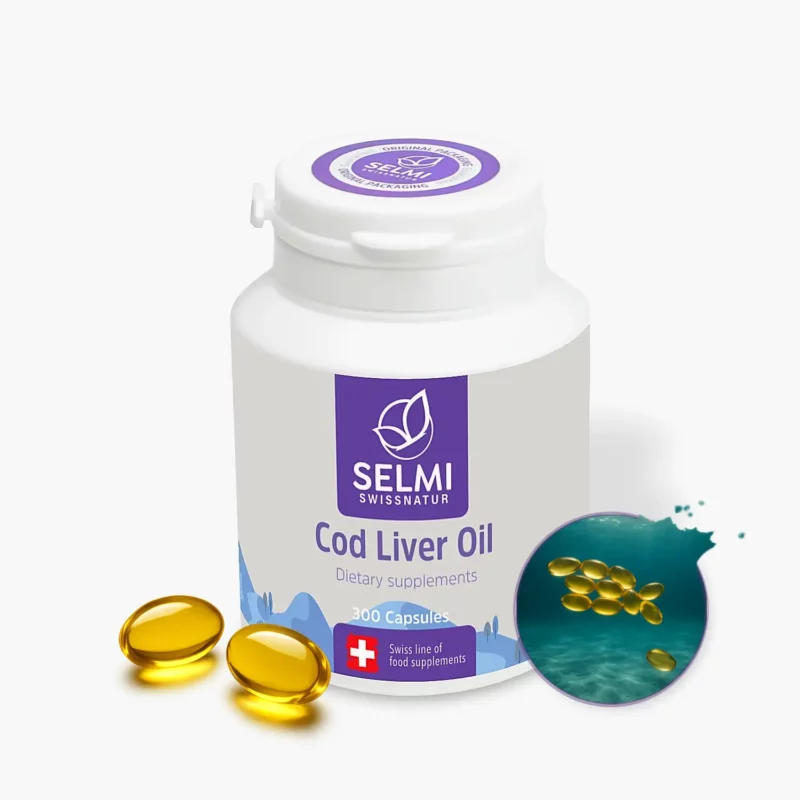 Cod Liver Oil – 300 Capsules (7774073)