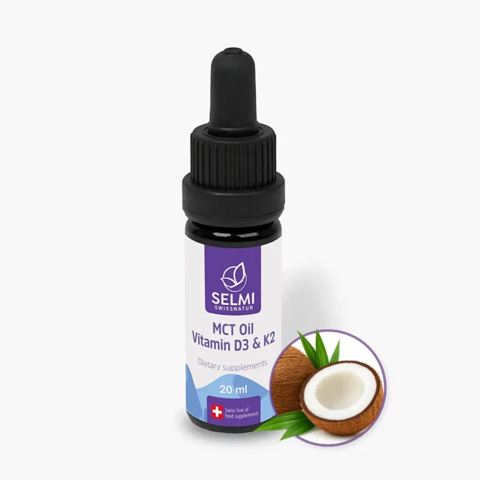 MCT Oil with Vitamin D3 & K2 – 20 ml (7802864)