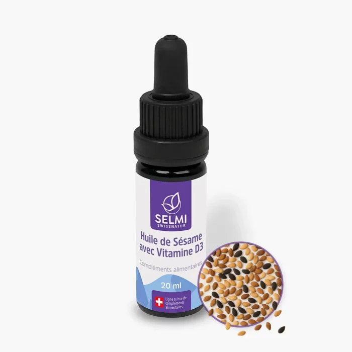 Huile de Sésame avec Vitamine D3 – 20 ml (7814991)