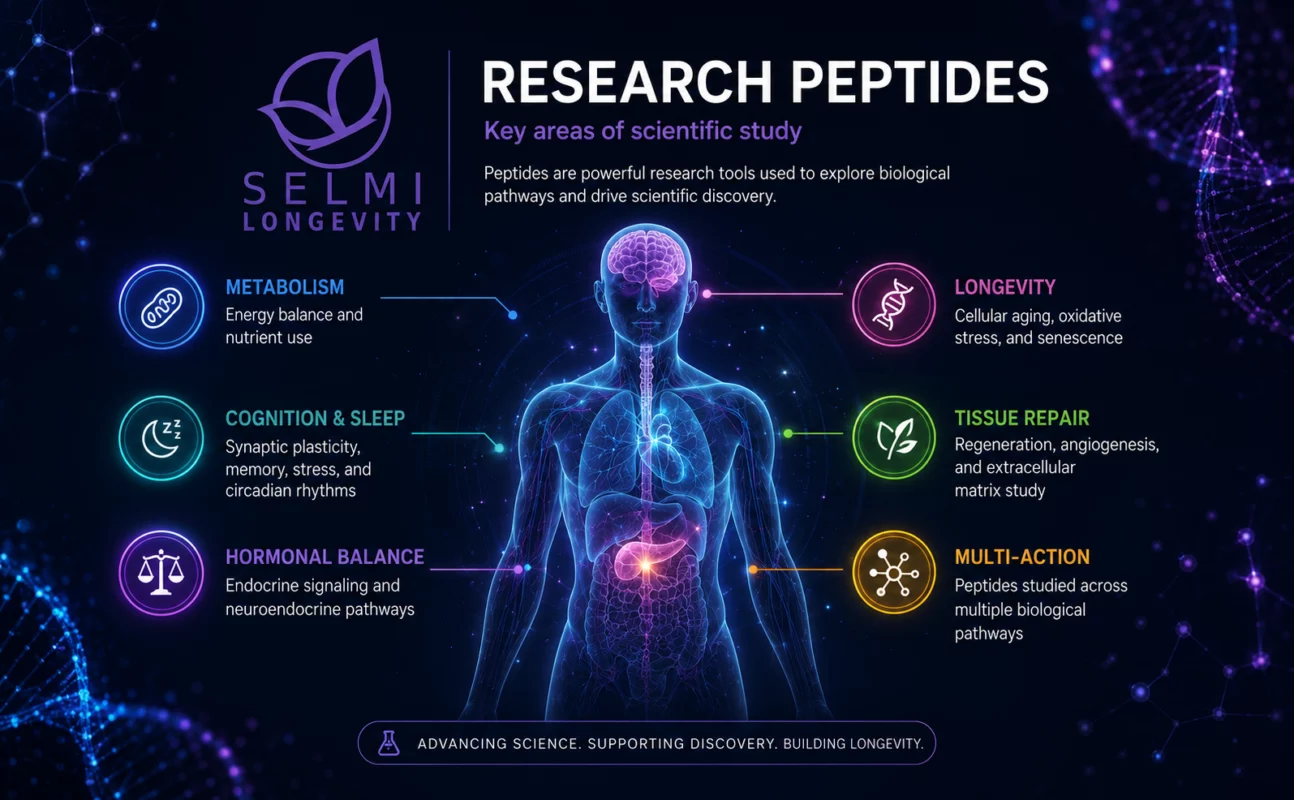 Selmi Research Peptides: Key Areas of Scientific Study